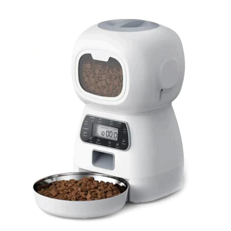 Alimentador Automático para Cães e Gatos - seacheaqui