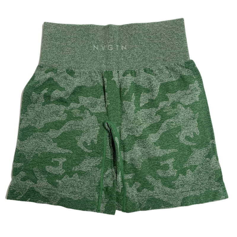 Shorts sem costura camuflado - seacheaqui