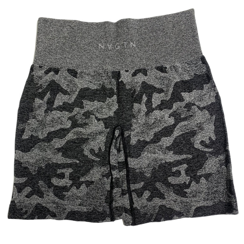 Shorts sem costura camuflado - seacheaqui