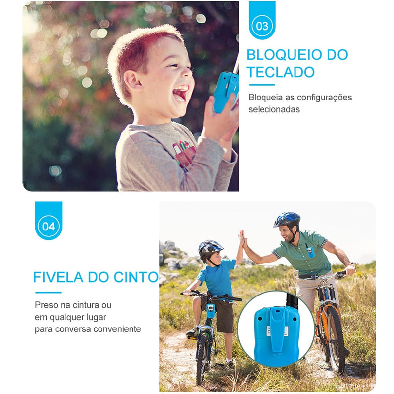 Walkie Talkie Portátil infantil - seacheaqui